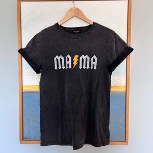 Zutter “Mama” and Lightning Bolt Shirt